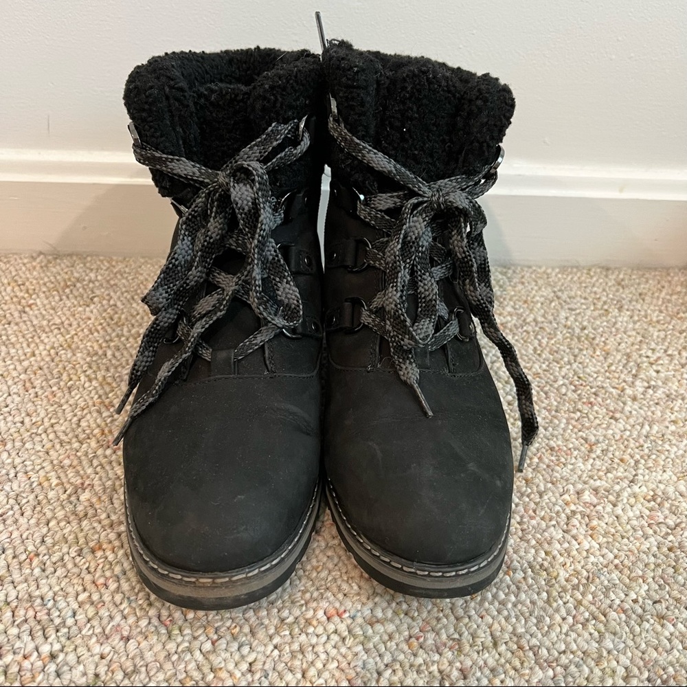 BLONDO FAUX SHEARLING BOOTIES